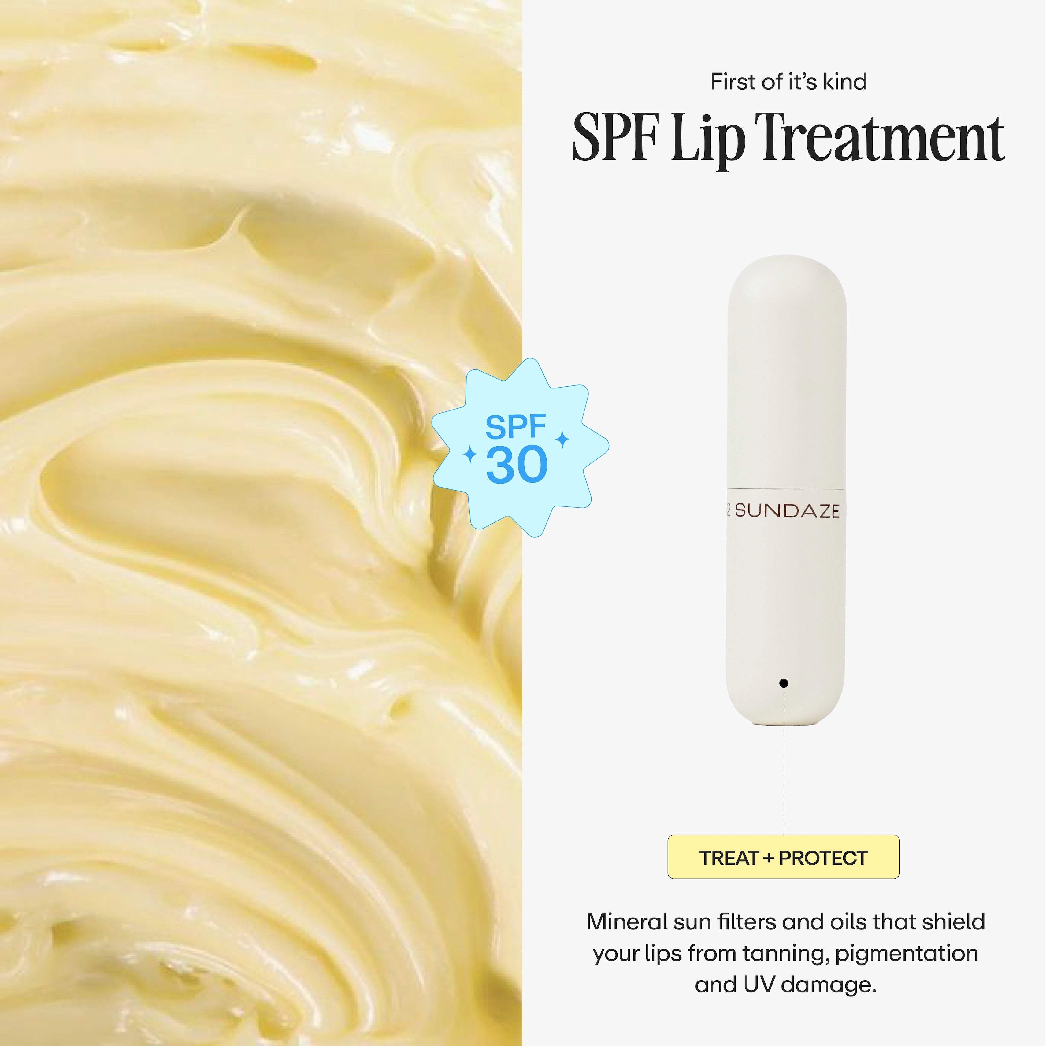 SPF 30 Mango Butter Lip Balm *Pre-Order* - 52 Sundaze