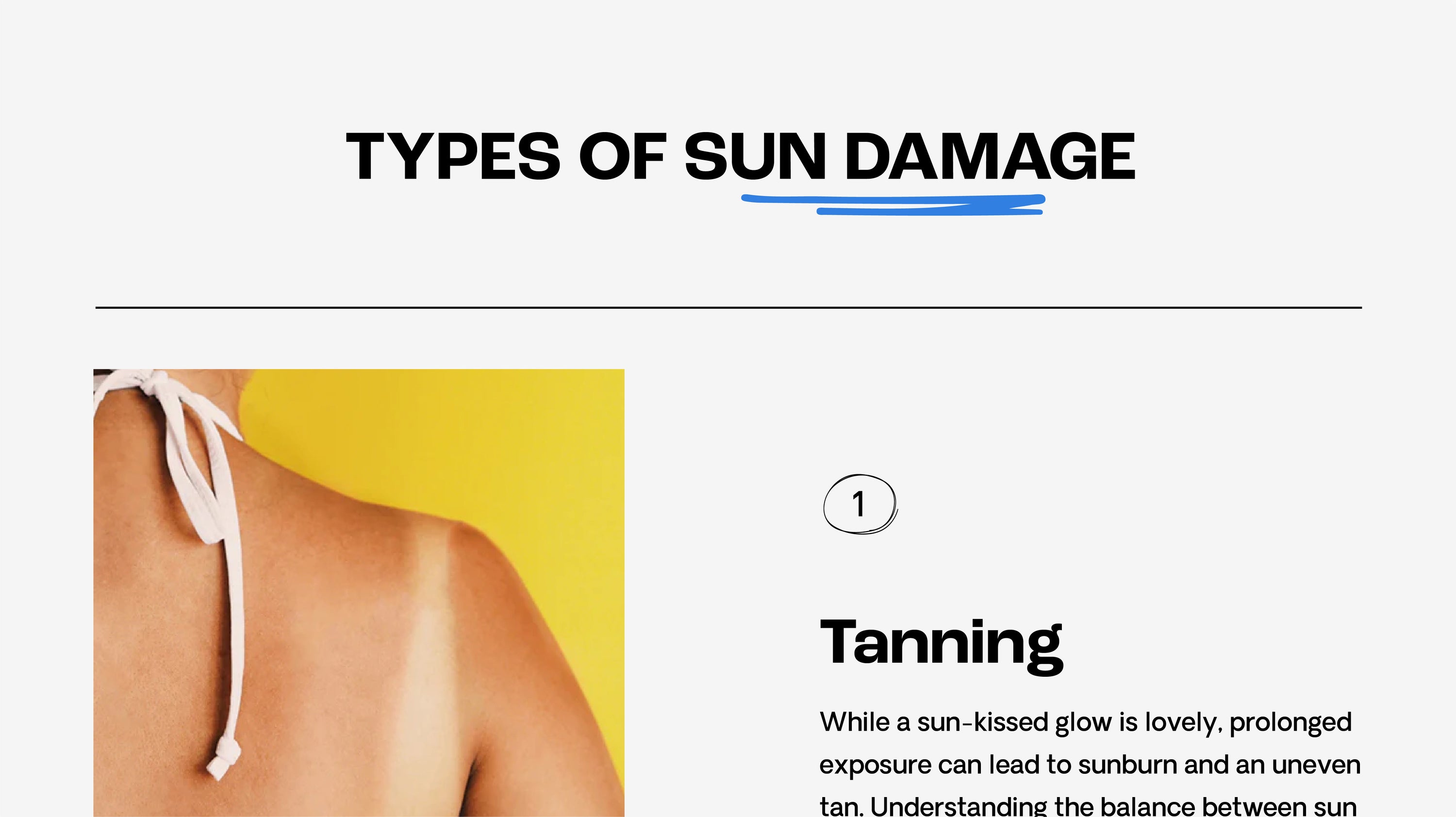 Sunscreen for all skin types